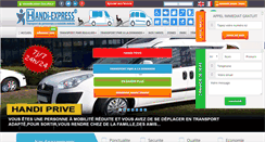 Desktop Screenshot of handi-express.fr